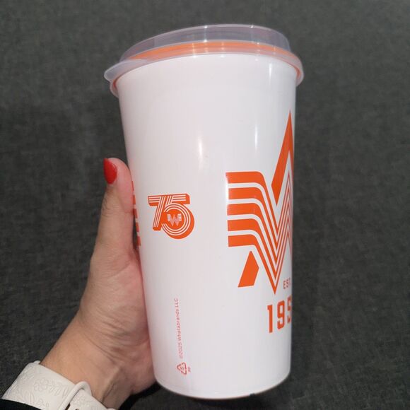 Fall Whataburger 75th Anniversary Commemorative Collectable Cup - Picture 2 of 5